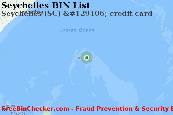 Seychelles Seychelles+%28SC%29+%26%23129106%3B+credit+card BIN List