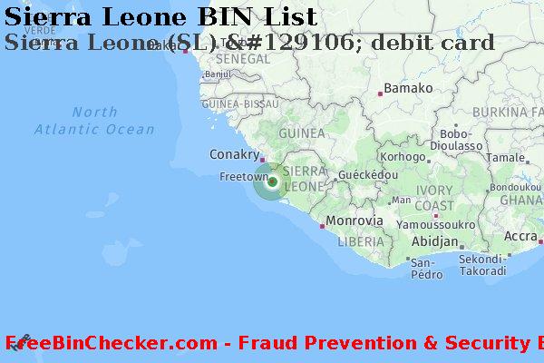 Sierra Leone Sierra+Leone+%28SL%29+%26%23129106%3B+debit+card BIN List
