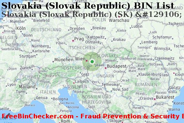 Slovakia (Slovak Republic) Slovakia+%28Slovak+Republic%29+%28SK%29+%26%23129106%3B+Bac+San+Jose BIN-Liste