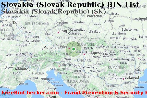 Slovakia (Slovak Republic) Slovakia+%28Slovak+Republic%29+%28SK%29 BIN-Liste