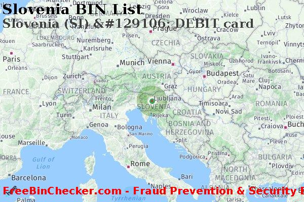 Slovenia Slovenia+%28SI%29+%26%23129106%3B+DEBIT+card BIN Lijst