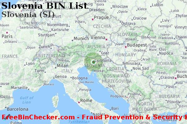 Slovenia Slovenia+%28SI%29 Lista de BIN