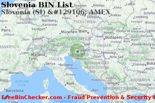 Slovenia Slovenia+%28SI%29+%26%23129106%3B+AMEX BIN-Liste