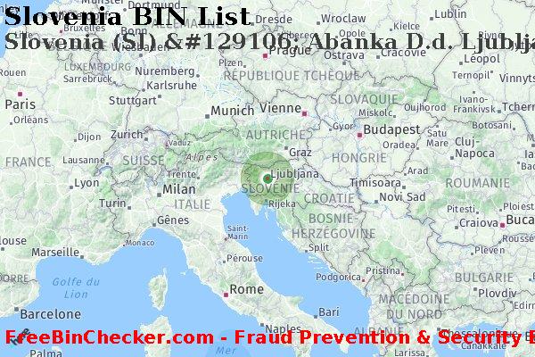 Slovenia Slovenia+%28SI%29+%26%23129106%3B+Abanka+D.d.+Ljubljana BIN Liste 