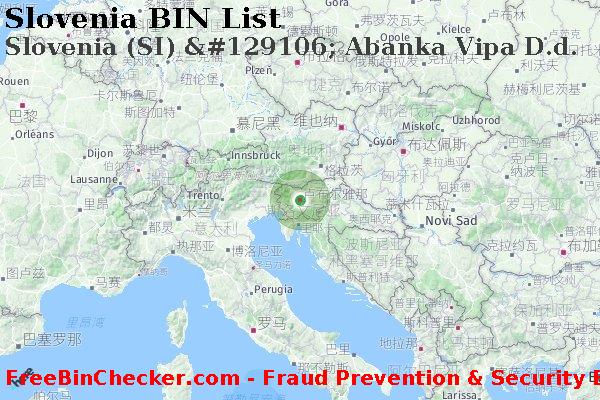 Slovenia Slovenia+%28SI%29+%26%23129106%3B+Abanka+Vipa+D.d. BIN列表