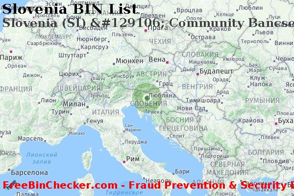 Slovenia Slovenia+%28SI%29+%26%23129106%3B+Community+Bancservice+Corporation Список БИН