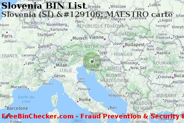 Slovenia Slovenia+%28SI%29+%26%23129106%3B+MAESTRO+carte BIN Liste 
