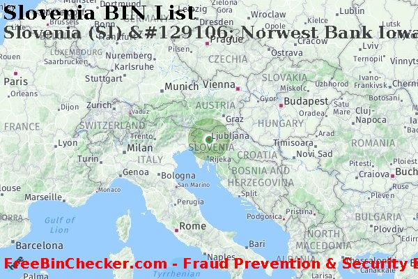 Slovenia Slovenia+%28SI%29+%26%23129106%3B+Norwest+Bank+Iowa+N.a. BIN List