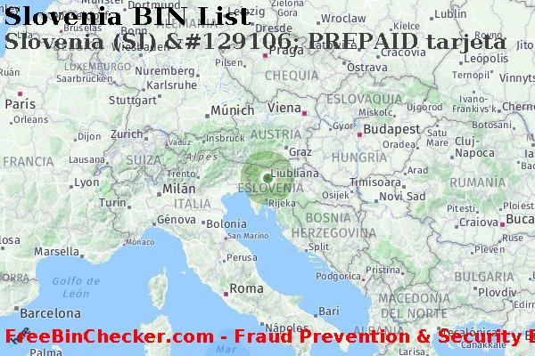 Slovenia Slovenia+%28SI%29+%26%23129106%3B+PREPAID+tarjeta Lista de BIN