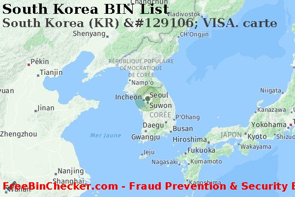 South Korea South+Korea+%28KR%29+%26%23129106%3B+VISA.+carte BIN Liste 