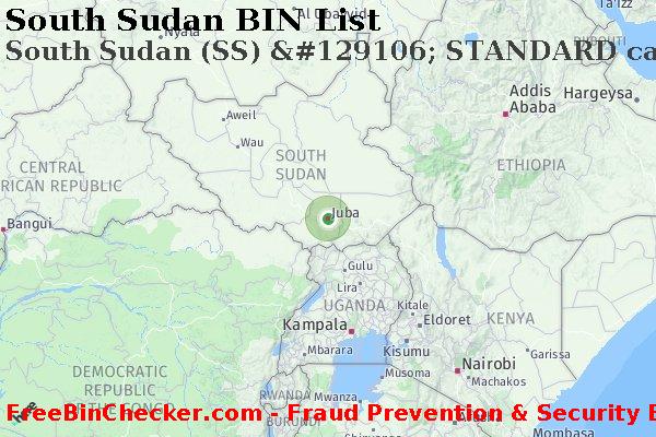 South Sudan South+Sudan+%28SS%29+%26%23129106%3B+STANDARD+card BIN List