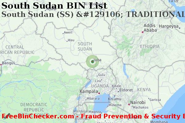 South Sudan South+Sudan+%28SS%29+%26%23129106%3B+TRADITIONAL+card BIN List