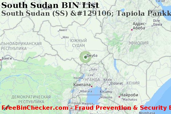South Sudan South+Sudan+%28SS%29+%26%23129106%3B+Tapiola+Pankki+Oy Список БИН