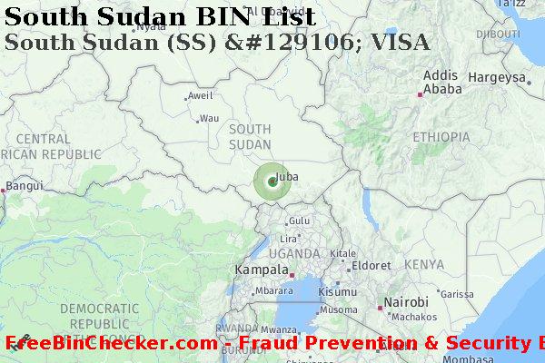 South Sudan South+Sudan+%28SS%29+%26%23129106%3B+VISA BIN List