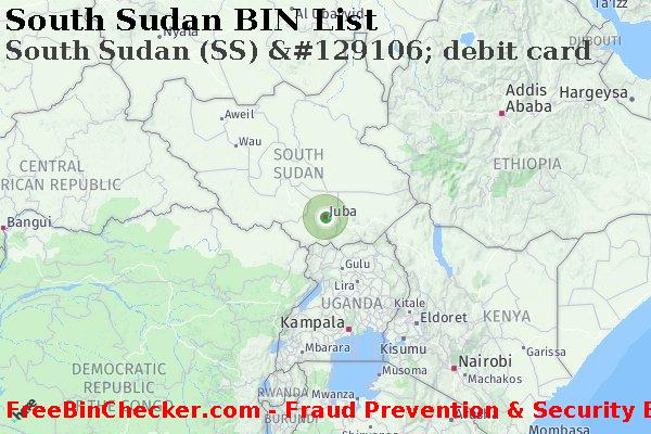 South Sudan South+Sudan+%28SS%29+%26%23129106%3B+debit+card BIN List
