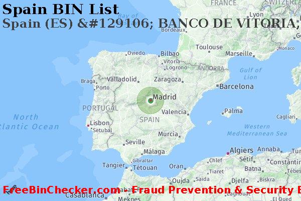 Spain Spain+%28ES%29+%26%23129106%3B+BANCO+DE+VITORIA%2C+S.A. BIN List
