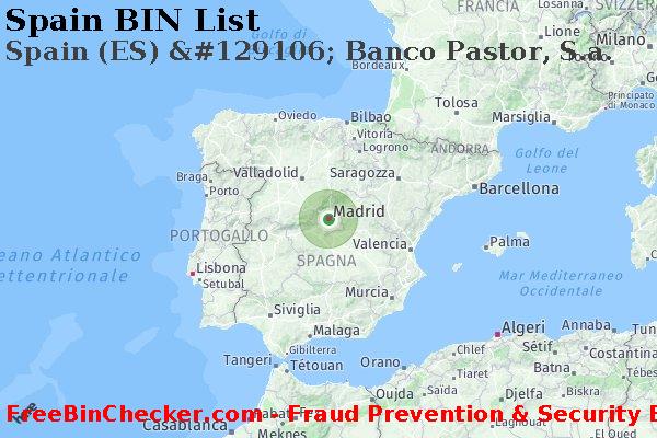 Spain Spain+%28ES%29+%26%23129106%3B+Banco+Pastor%2C+S.a. Lista BIN