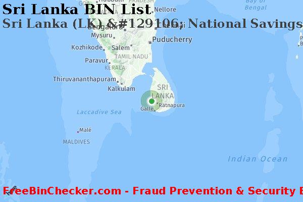 Sri Lanka Sri+Lanka+%28LK%29+%26%23129106%3B+National+Savings+Bank BIN List
