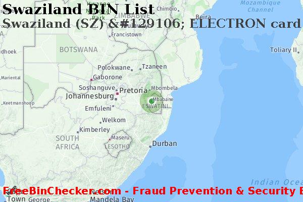 Swaziland Swaziland+%28SZ%29+%26%23129106%3B+ELECTRON+card BIN List