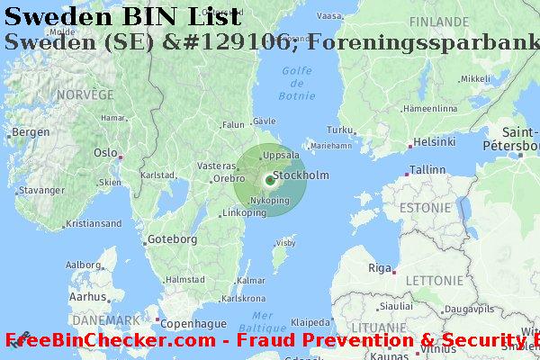 Sweden Sweden+%28SE%29+%26%23129106%3B+Foreningssparbanken+Ab BIN Liste 