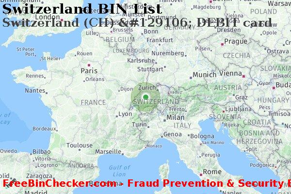 Switzerland Switzerland+%28CH%29+%26%23129106%3B+DEBIT+card BIN Lijst