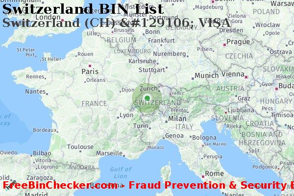 Switzerland Switzerland+%28CH%29+%26%23129106%3B+VISA BIN List