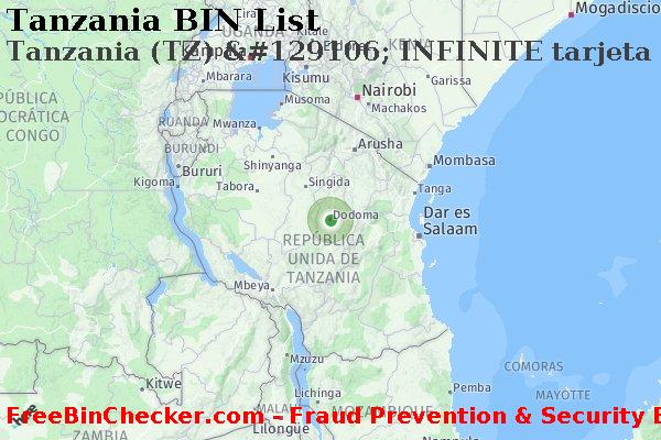 Tanzania Tanzania+%28TZ%29+%26%23129106%3B+INFINITE+tarjeta Lista de BIN