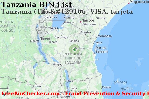 Tanzania Tanzania+%28TZ%29+%26%23129106%3B+VISA.+tarjeta Lista de BIN