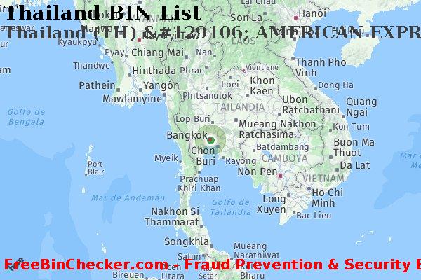 Thailand Thailand+%28TH%29+%26%23129106%3B+AMERICAN+EXPRESS+tarjeta Lista de BIN