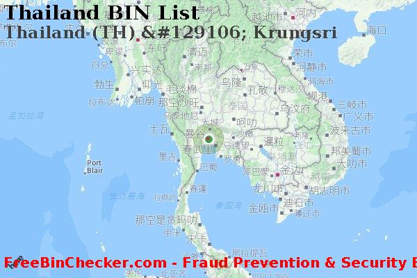 Thailand Thailand+%28TH%29+%26%23129106%3B+Krungsri BIN列表