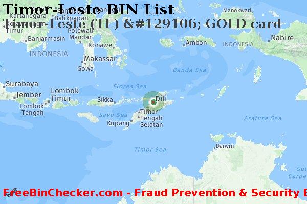 Timor-Leste Timor-Leste+%28TL%29+%26%23129106%3B+GOLD+card BIN List