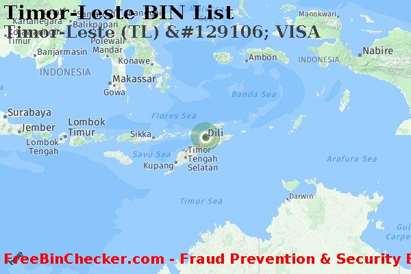 Timor-Leste Timor-Leste+%28TL%29+%26%23129106%3B+VISA BIN List