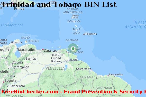 Trinidad and Tobago Lista de BIN