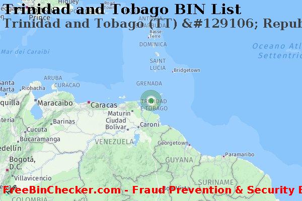Trinidad and Tobago Trinidad+and+Tobago+%28TT%29+%26%23129106%3B+Republic+Bank%2C+Ltd. Lista BIN