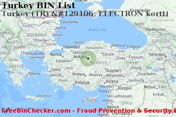 Turkey Turkey+%28TR%29+%26%23129106%3B+ELECTRON+kortti BIN List