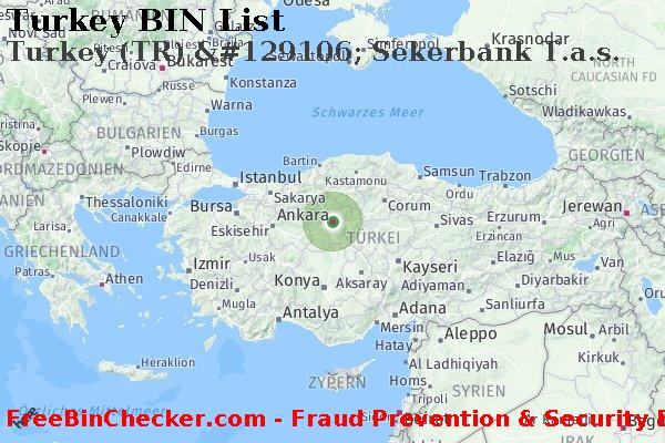Turkey Turkey+%28TR%29+%26%23129106%3B+Sekerbank+T.a.s. BIN-Liste