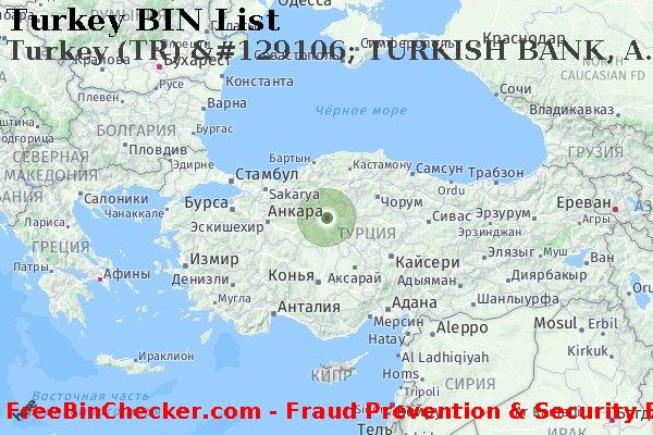 Turkey Turkey+%28TR%29+%26%23129106%3B+TURKISH+BANK%2C+A.S. Список БИН