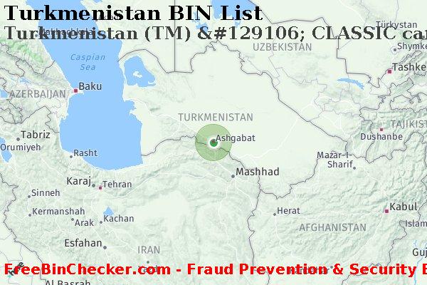 Turkmenistan Turkmenistan+%28TM%29+%26%23129106%3B+CLASSIC+card BIN List