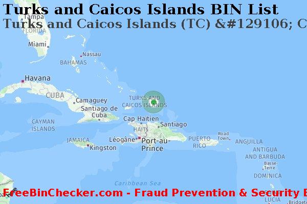 Turks and Caicos Islands Turks+and+Caicos+Islands+%28TC%29+%26%23129106%3B+Cibc+Bahamas%2C+Ltd. BINリスト
