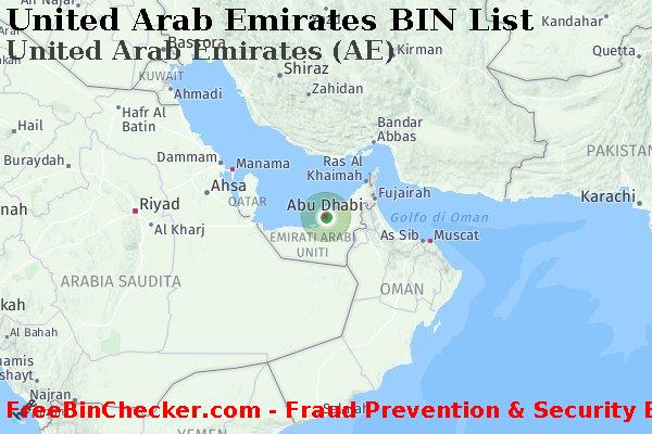 United Arab Emirates United+Arab+Emirates+%28AE%29 Lista BIN