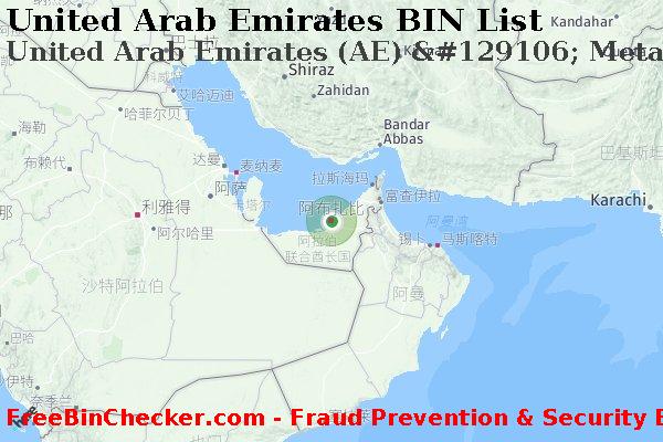 United Arab Emirates United+Arab+Emirates+%28AE%29+%26%23129106%3B+Metabank BIN列表