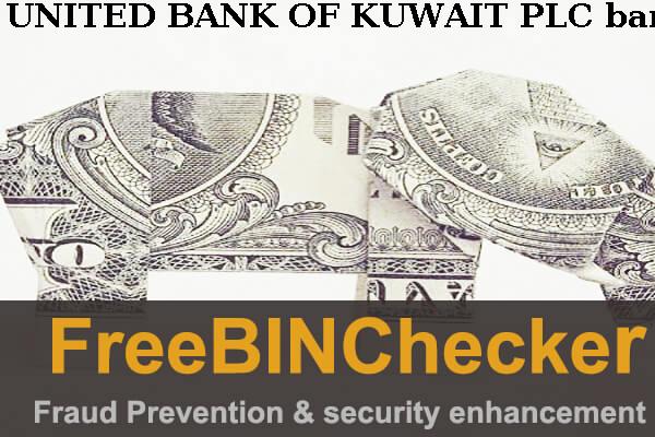 UNITED BANK OF KUWAIT PLC Lista BIN