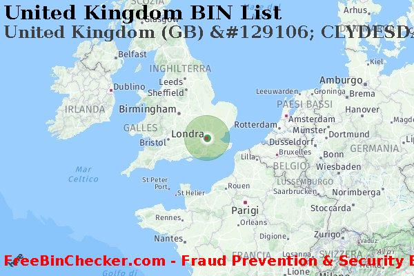 United Kingdom United+Kingdom+%28GB%29+%26%23129106%3B+CLYDESDALE+BANK+PLC Lista BIN