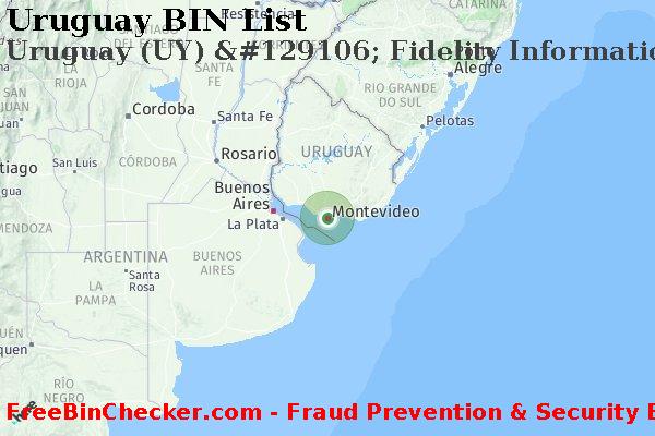 Uruguay Uruguay+%28UY%29+%26%23129106%3B+Fidelity+Information+Services%2C+Inc. BIN List