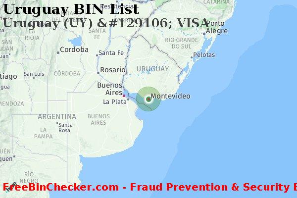 Uruguay Uruguay+%28UY%29+%26%23129106%3B+VISA BIN Lijst