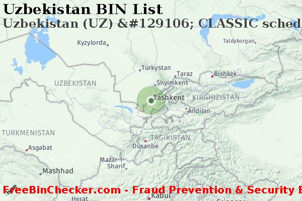 Uzbekistan Uzbekistan+%28UZ%29+%26%23129106%3B+CLASSIC+scheda Lista BIN