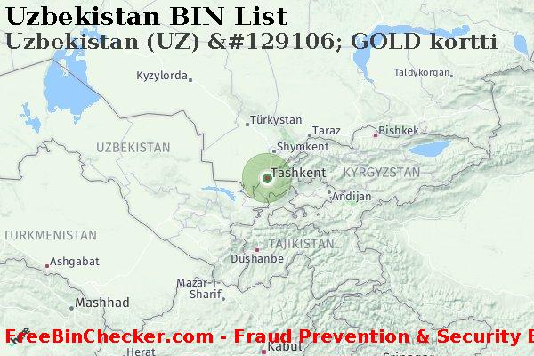 Uzbekistan Uzbekistan+%28UZ%29+%26%23129106%3B+GOLD+kortti BIN List