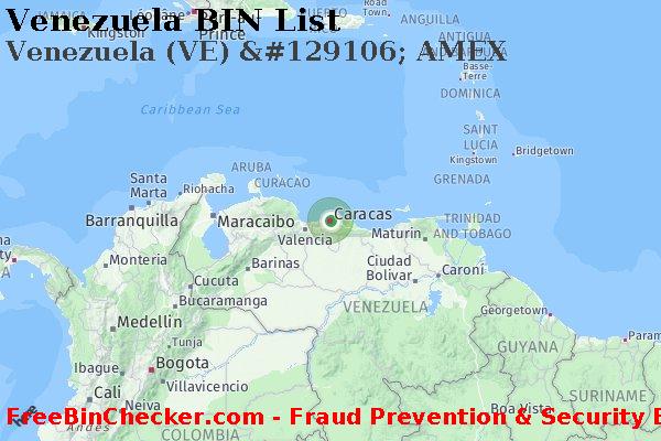 Venezuela Venezuela+%28VE%29+%26%23129106%3B+AMEX BIN List