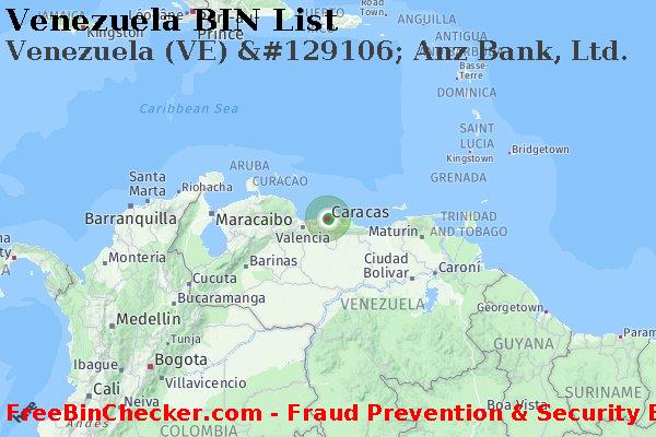 Venezuela Venezuela+%28VE%29+%26%23129106%3B+Anz+Bank%2C+Ltd. बिन सूची