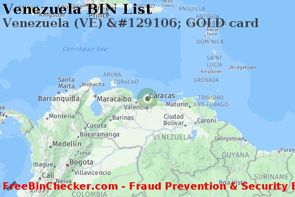 Venezuela Venezuela+%28VE%29+%26%23129106%3B+GOLD+card BIN Lijst